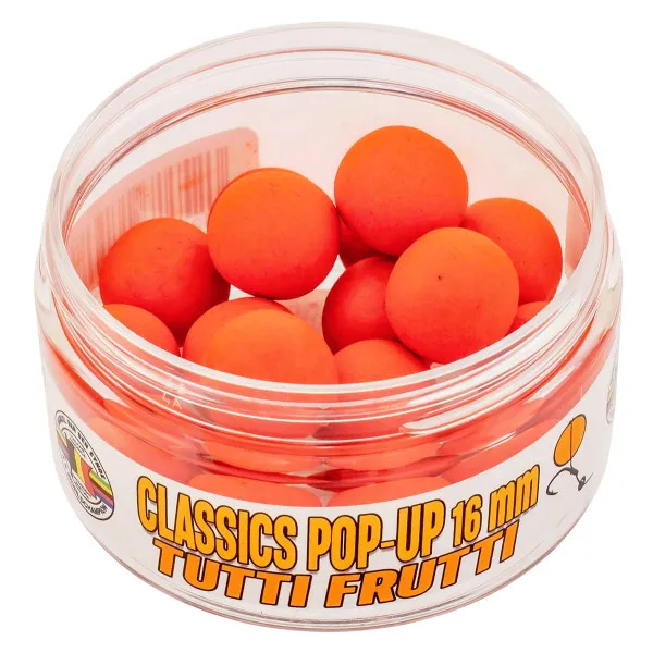 Плаващи топчета за шаран VDE Classics Pop-Up, 16 мм, Tutti Frutti — снимка 2