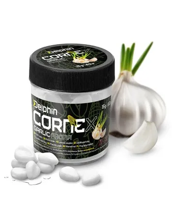 Царевица за стръв Delphin CorneX Pop Up, Чесън