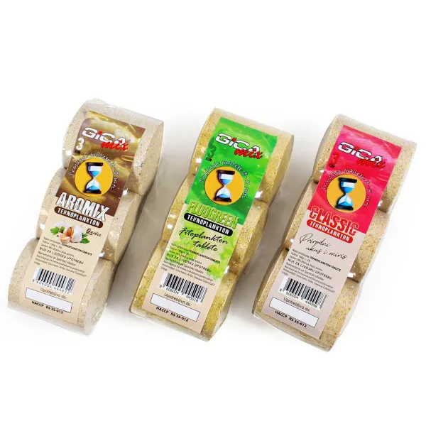 Технопланктон за толстолоб Gica Mix Classic Tehnoplankton, 3 бр. — снимка 4
