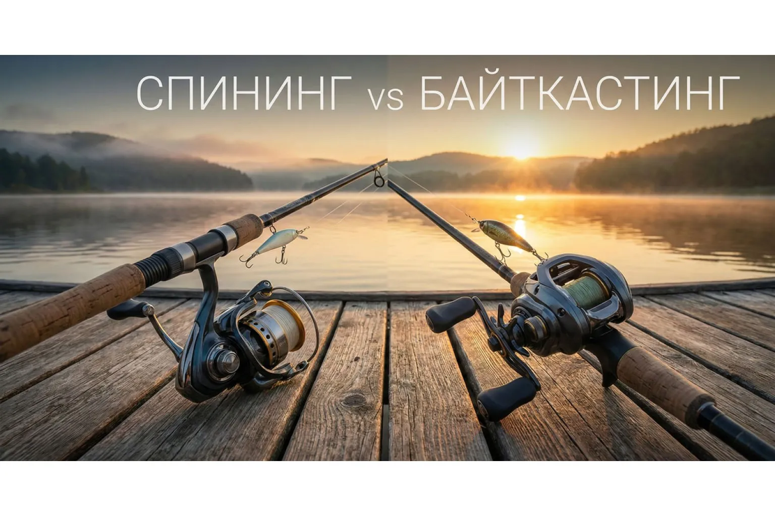 Байткастинг vs спининг макари - коя да изберем?