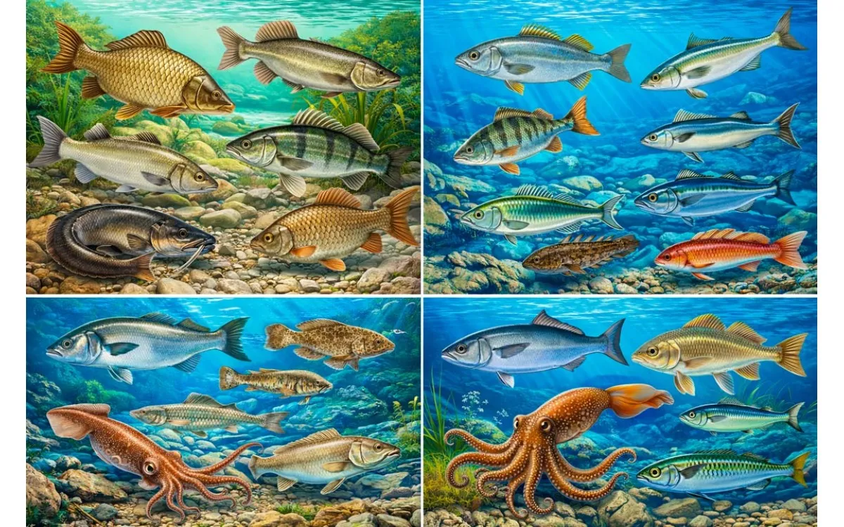Сладководни и морски риби в България и Гърция
