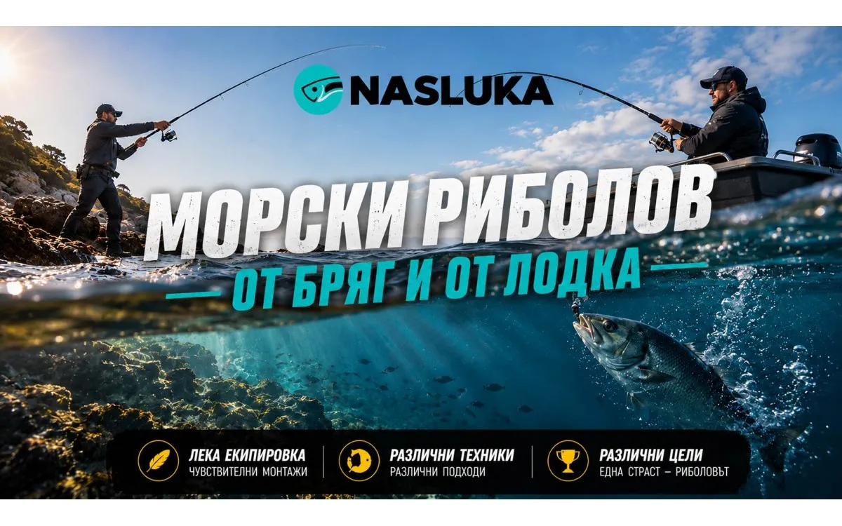 Морски риболов - разлики между риболов от брега и от лодка