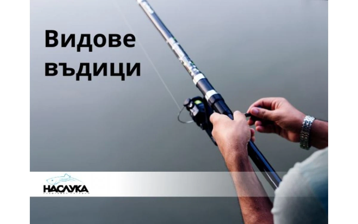 Видове риболовни въдици