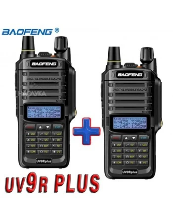 Комплект 2 броя водоустойчиви радиостанции Baofeng UV-9R Plus