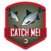 Самозалепващ стикер Delphin CATCH ME - Фидер