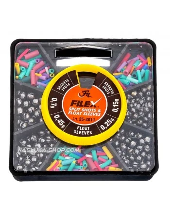 Тежести и силиконови шлаухи за плувка Filex - 3011