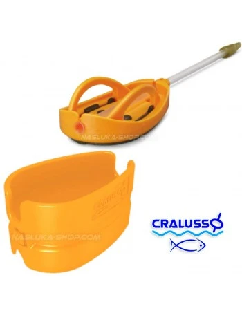 Фидер хранилкa с преса Cralusso Rocket Method Basket Orange - 3421