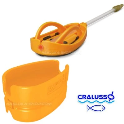 Фидер хранилкa с преса Cralusso Rocket Method Basket Orange - 3421