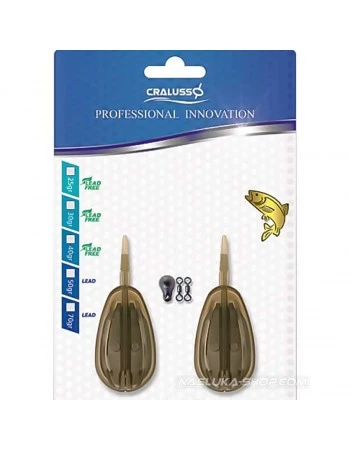 Комплект метод фидер хранилки Cralusso Sensitive Method Basket - 3360