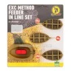 Фидер комплект Extra Carp Method Feeder In Line Set - 8132