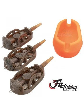 Комплект метод фидер хранилки с преса Filex Method Feeder Set 40-50-60г