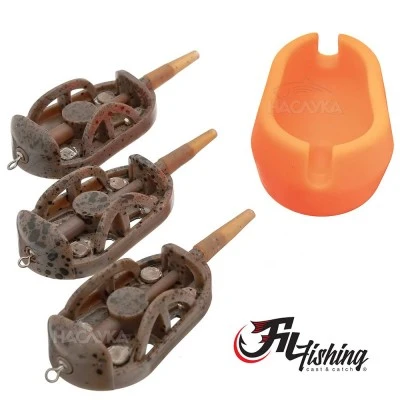 Комплект метод фидер хранилки с преса Filex Method Feeder Set 40-50-60г