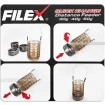 Фидер хранилка Filex Quick Change Distance Feeder с комплект утежнения 30+40+50г