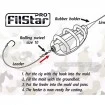 Фидер хранилка FilStar Inline Method Feeder - Drop Shape