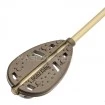 Метод фидер хранилка с противооплитаща тръбичка FishPro Method Feeder Metal Long