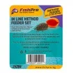 Комплект 4 бр. фидер хранилки с преса FishPro Method Distance Pro 4+1, 30+40+50+60г