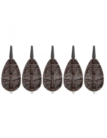 Комплект метод фидер хранилки FishPro Target Method Feeder, 5 бр.