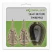 Метод фидер хранилки с преса Korum Camo Method Twin Pack 2+1