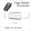 Фидер хранилка Life Orange Cage Feeder Distance