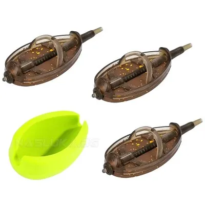 Сет метод фидер хранилки с преса Mikado Douglas Method Feeder 3+1