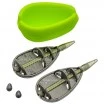 Комплект от две метод фидер хранилки с преса Osako Metal Camo Method Feeder 2+1