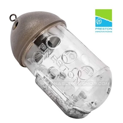 Фидер хранилка за бели червеи Preston Clik Cap Feeder - Large
