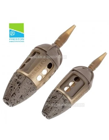 Фидер хранилка за бели червеи Preston Innovation ICS In-Line Maggot Feeder - Large