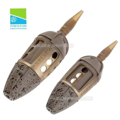 Фидер хранилка за бели червеи Preston Innovation ICS In-Line Maggot Feeder - Large
