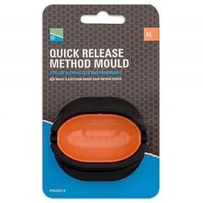 Преса с екстрактор за метод фидер Preston Quick Release Method Mould - XL