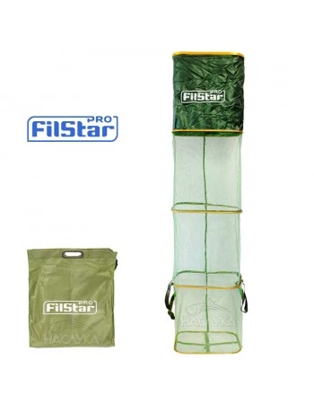 Правоъгълен живарник с гумирана мрежа Filstar Pro Rubber Net