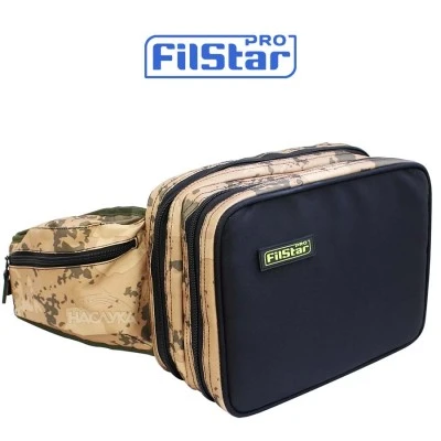 Чанта за спининг с две кутии FilStar KK 321 - Sling Bag