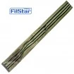 Троен твърд калъф за шарански въдици Filstar KK 9-17 - 1.90м