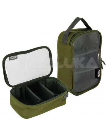 Чанта за тежести с прозрачен капак NGT Lead Bag 007