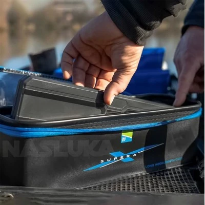 Чанта за класьори с поводи Preston EVA Hooklength Case - Long