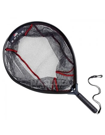 Кеп за спининг с гумирана мрежа Abu Garcia Spike BB Net, 50х40см