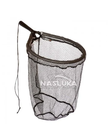 Плаващ кеп за спининг с гумирана мрежа Savage Gear Pro Finezze Rubber Mesh Net L