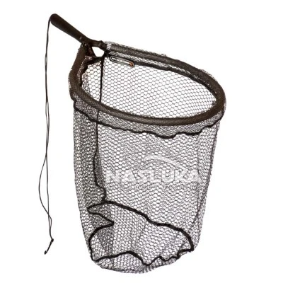 Плаващ кеп за спининг с гумирана мрежа Savage Gear Pro Finezze Rubber Mesh Net L