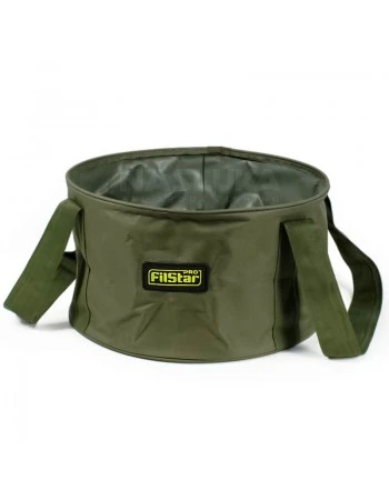 Сгъваем футер с дръжки FilStar Fishing Feeder Container Round