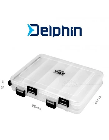 Кутия за изкуствени примамки Delphin TBX Duo 210-12P Clip