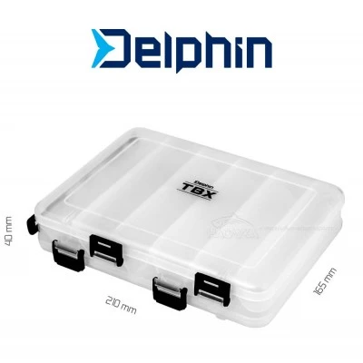 Кутия за изкуствени примамки Delphin TBX Duo 210-12P Clip