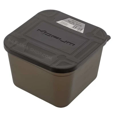 Кутия за стръв с капак Korum Bait Tub 3PT - 1.8л