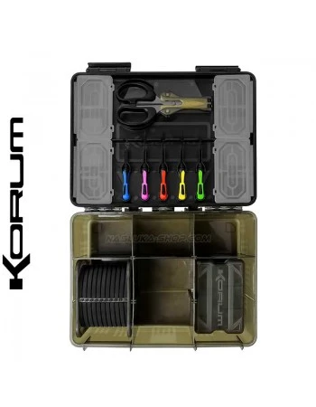Кутия с инструменти за фидер Korum Tackle Blox - Fully Loaded