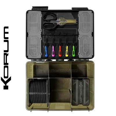 Кутия с инструменти за фидер Korum Tackle Blox - Fully Loaded