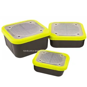 Кутии за стръв Matrix Bait Boxes Grey-Lime Кутии за стръв Matrix Bait Boxes Grey-Lime