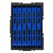 Тава с 6 бр. совалки за монтажи Preston Interlok Winder Tray - 18 см