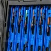 Тава с 6 бр. совалки за монтажи Preston Interlok Winder Tray - 18 см