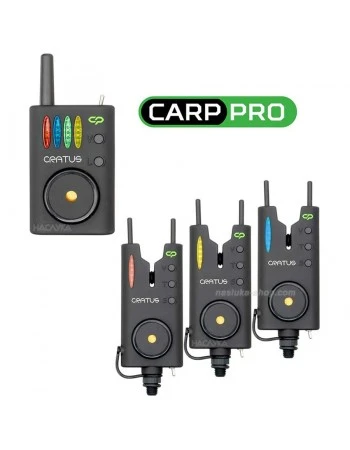 Комплект шарански сигнализатори Carp Pro Cratus 3+1