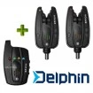 Комплект сигнализатори за шарански риболов Delphin Totem 2+1