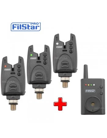 Сигнализатори с централа за шаранджийски риболов FilStar FSBA-26 3+1