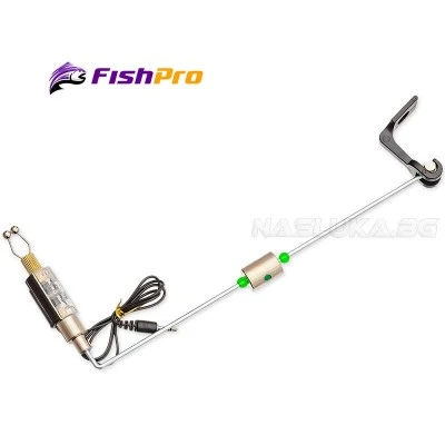 Светещ обтегач за сигнализатор с метален клипс FishPro 2602